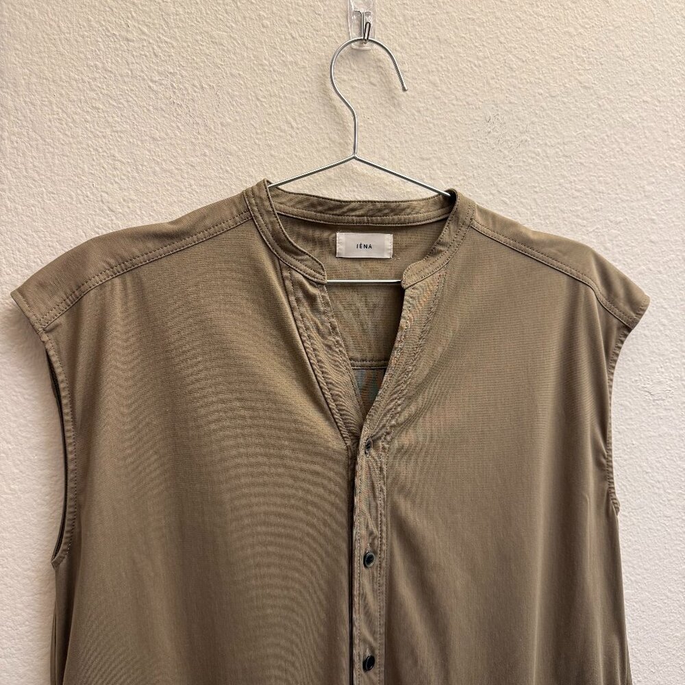 IENA French Sleeve Shirt Dress - Picture 9 of 12